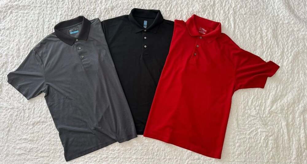 PGA Tour XL Polo Shirt Lot Of 3